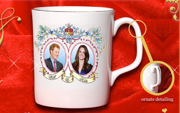 official william and kate mug. of Prince William and Kate